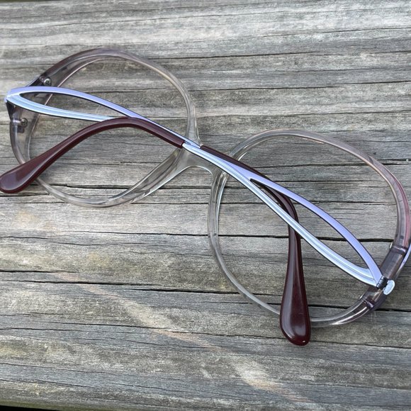 Charmant Glasses Frame Plum Eyeglasses Frame Only - Picture 3 of 13